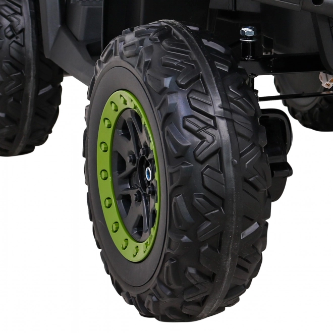 Kinder-Quad XT-Speed Grün + 4x4 + EVA + Langsamer Start + MP3 Radio + LED-Leuchte