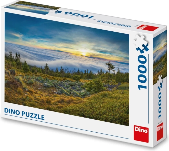 Puzzle Dino Ještěd Blick 1000 Teile