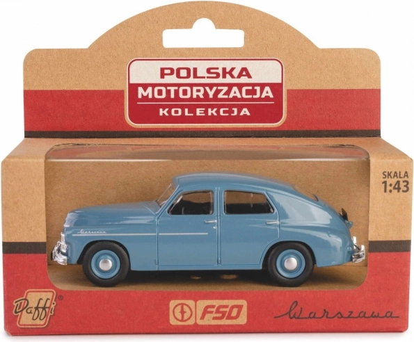 Modellauto Warszawa M20 – Metall-Retro-Limousine im Maßstab