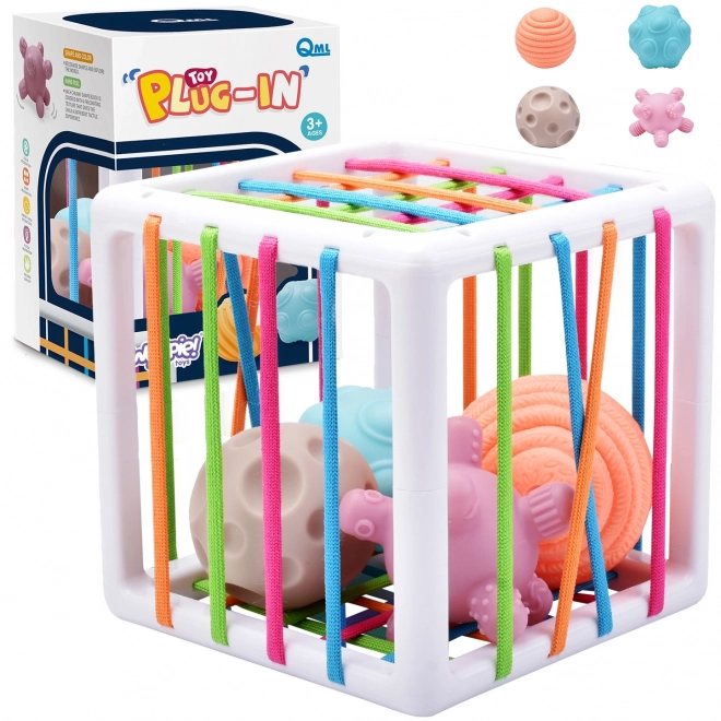 Elastischer Sensorik-Würfel von Woopie