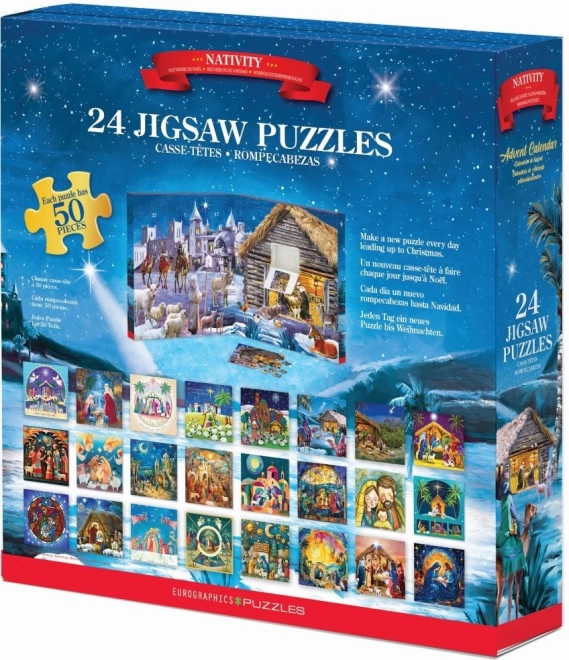 Adventskalender Puzzle Weihnachten