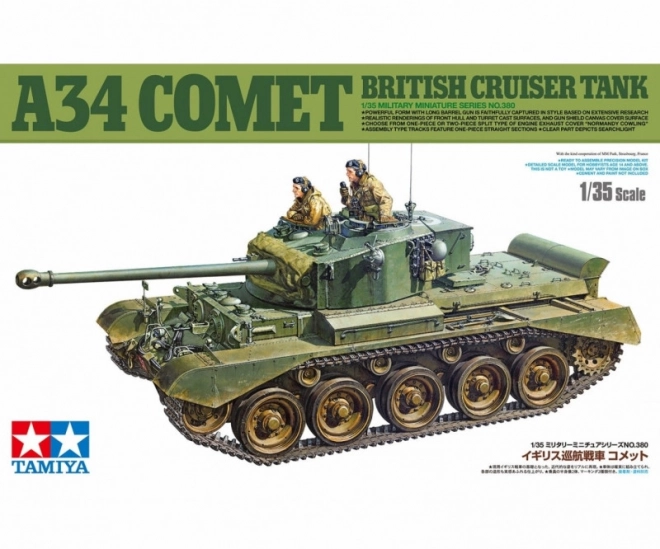 Britischer Kreuzerpanzer A34 Comet Modellbausatz 1/35