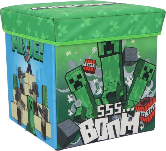 Faltbarer Aufbewahrungsbox und Hocker COZY NOXXIEZ Minecraft