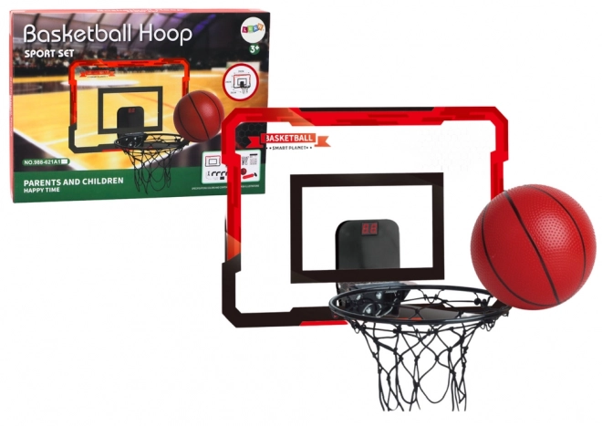 Kinder Basketball Set mit Anzeigetafel und Ball