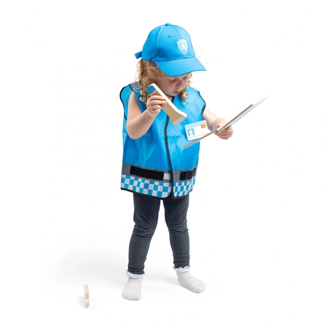 Bigjigs Toys Polizist Kostüm für Kinder