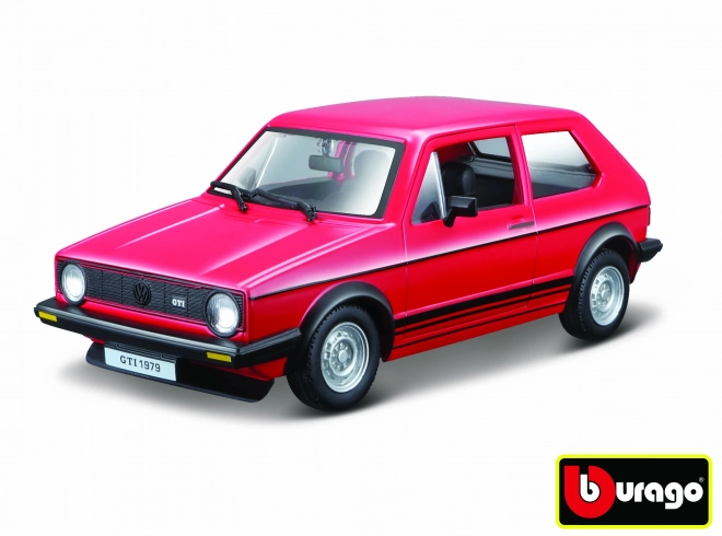 Bburago Volkswagen Golf MK1 GTI Modellauto Rot