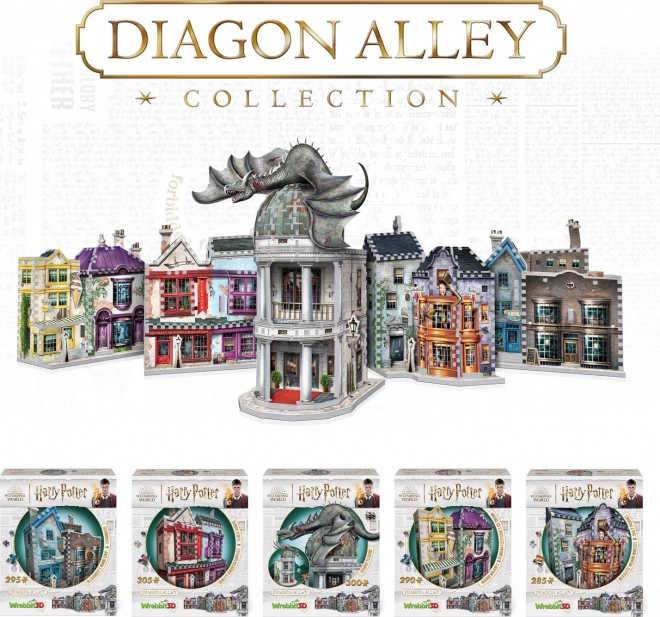 WREBBIT 3D-Puzzle Harry Potter: Weasleys Zauberscherze & Tagesprophet