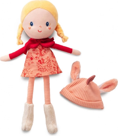 Abnehmbare Mütze mit Öhrchen und Horn