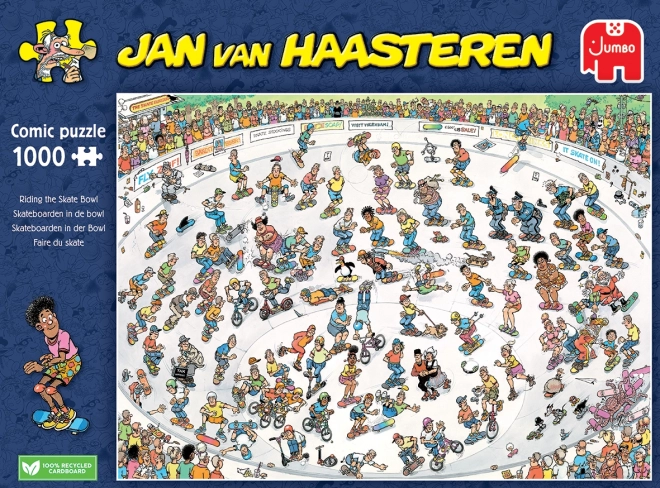 Spaßige Puzzlereise 1000 Teile von Jan van Haasteren