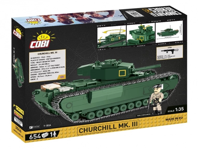 Churchill Mk.III Konstruktionsset