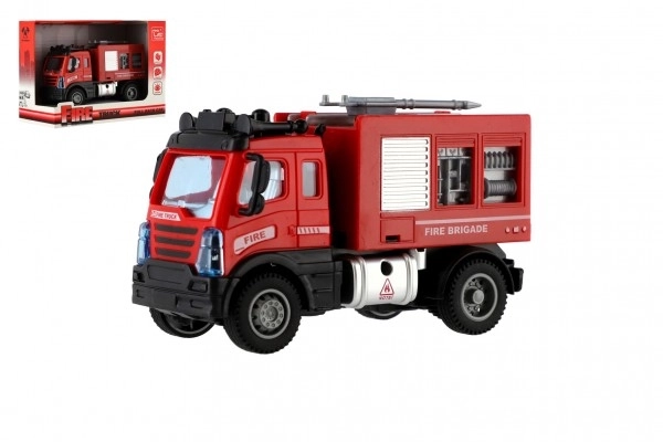 Feuerwehr Auto mit Rückziehmotor