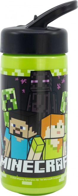 Trinkflasche mit Minecraft-Motiv 410 ml