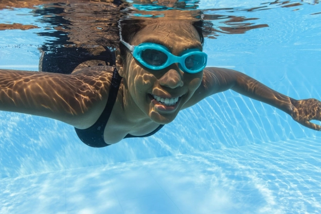 Blaue Schwimmbrille Bestway