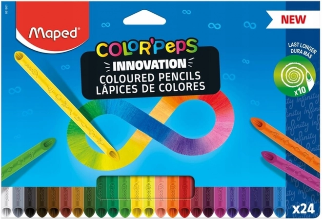 Maped Color'Peps Infinity Buntstifte 24er-Set