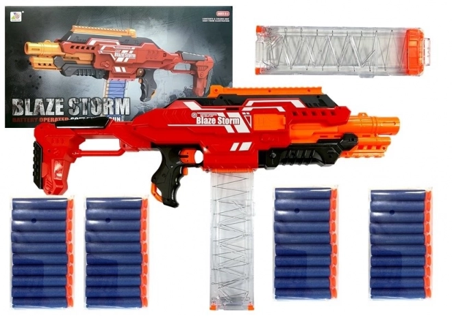 Rollenblaster mit großem Magazin für 40 Darts