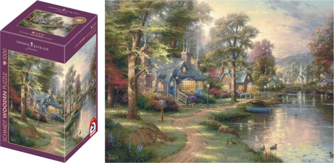 Schmidt Holzpuzzle Heimatsee 1000 Teile