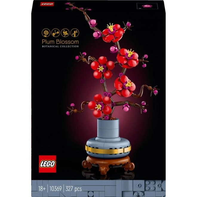 LEGO Icons Blumenvase Pflaumenblüte