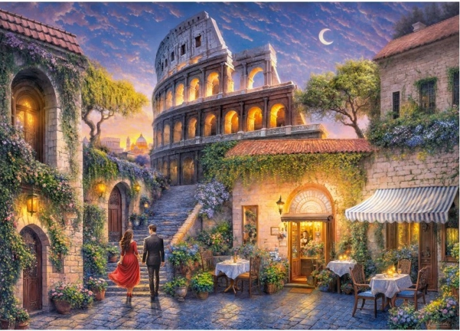 Romantisches Rom Puzzle 1000 Teile