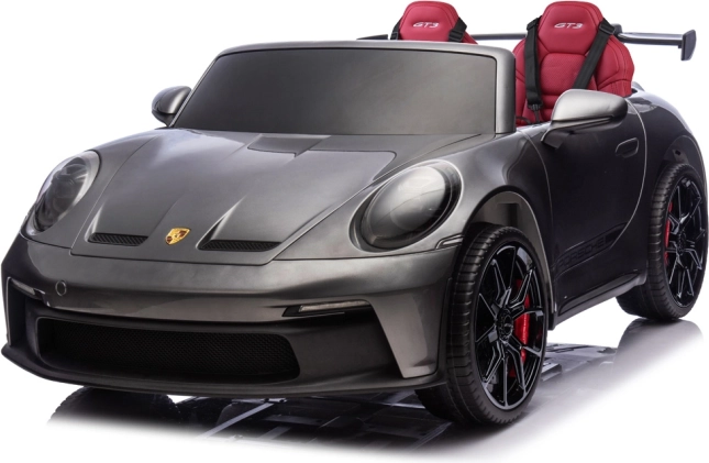 Lackiertes elektrisches Kinderauto PORSCHE 911 GT3, zweisitzig, lizenziert