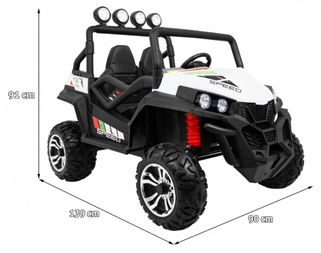 Elektrisches Kinderauto 4x4 mit Fernsteuerung und MP3