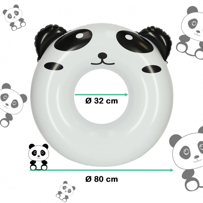 Schwimmring für kinder panda-design 80cm