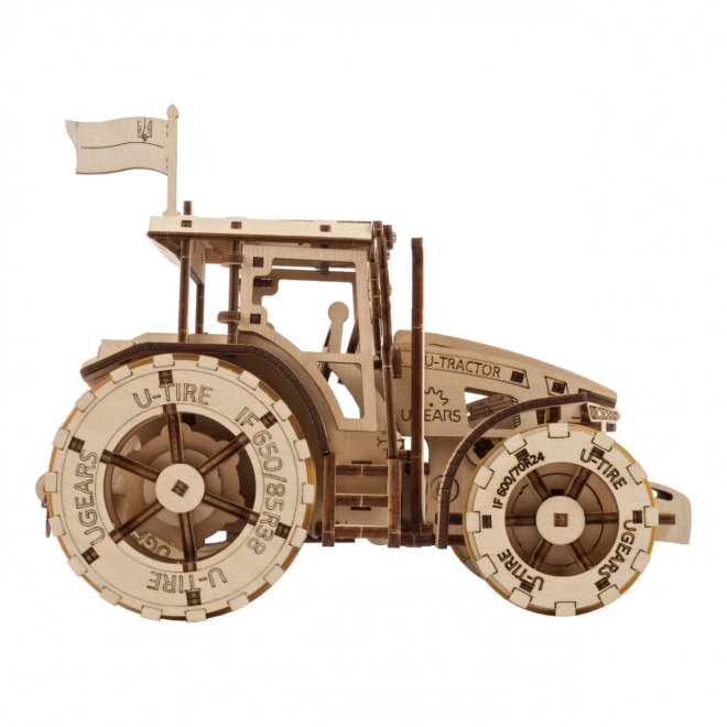 Ugears 3D Holzmechanisches Puzzle Traktor