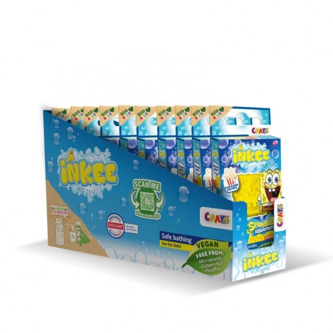 Inkee - Mini Badebombe Set - SpongeBob