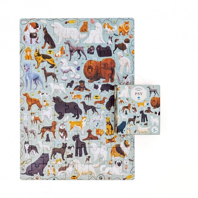 Puzzle mit 100 Teilen - Hunde von Puzzlove