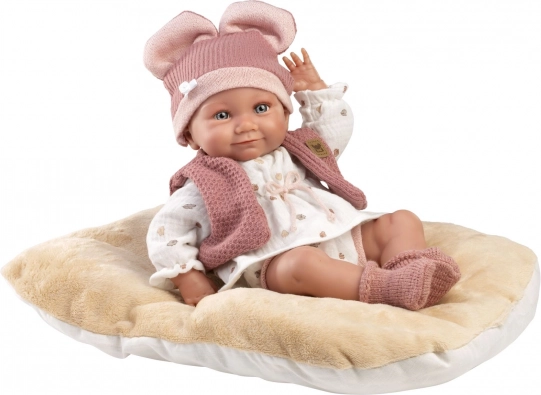 Realistische Puppe Baby Llorens NEW BORN Mädchen 40 cm