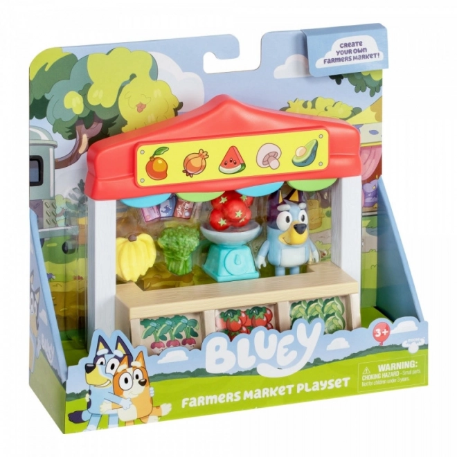 Bluey Mini Figuren Set - Einkaufsmarkt