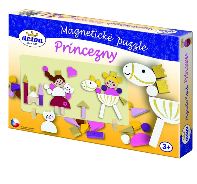 Magnetisches Puzzle Prinzessinnen