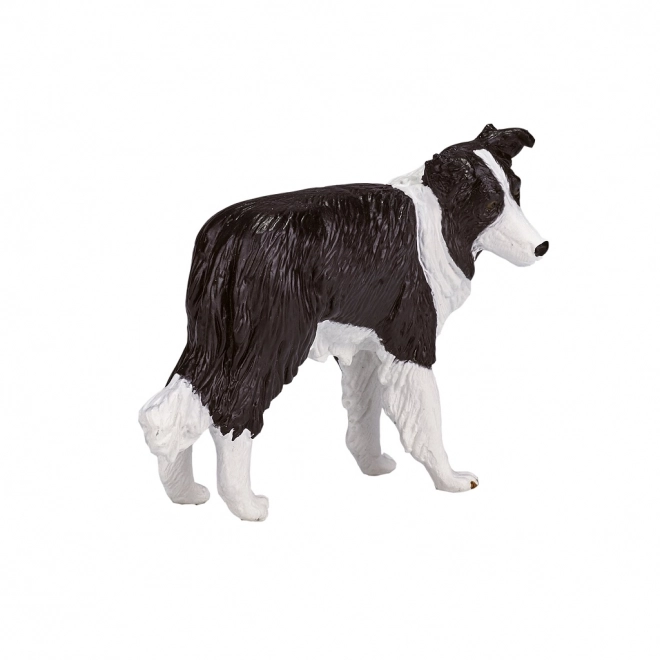 Realistische Border Collie Figur