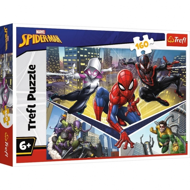 Spiderman Kraft Puzzle - 160 Teile