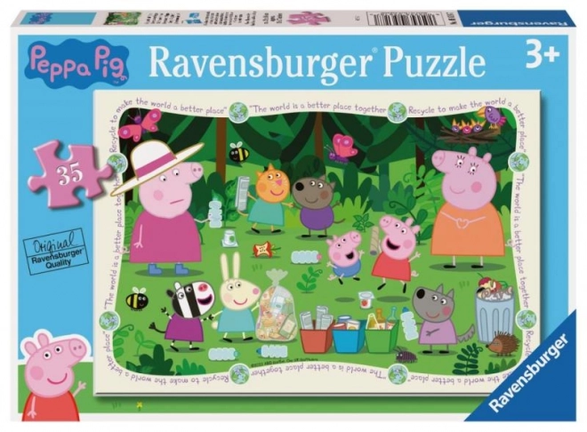 Ravensburger Peppa Wutz Puzzle 35 Teile