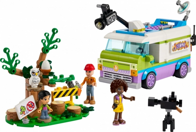 LEGO Friends Journalistenwagen