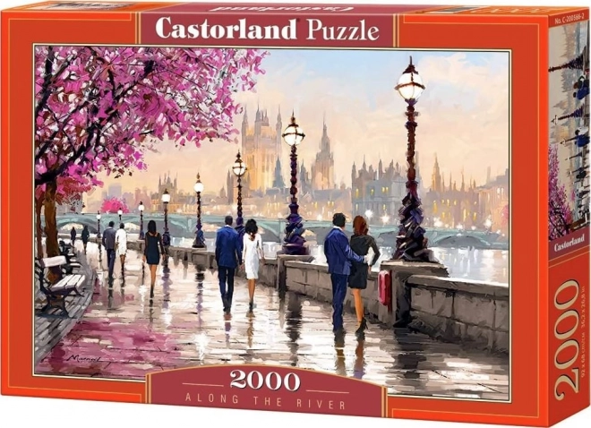 Puzzle entlang des Flusses mit 2000 Teilen