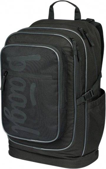 Schulset BAAGL: Rucksack, Federmäppchen und Beutel Cubic Uni schwarz