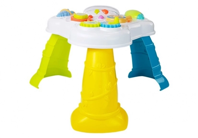 Lerntisch für Babys mit musikalischen Effekten