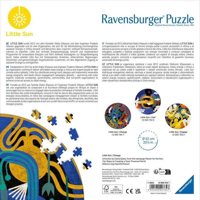 Rundes Puzzle Little Sun von Ravensburger