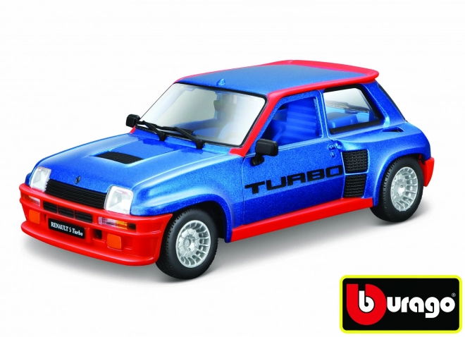 Bburago Renault 5 Turbo Modellauto Blau