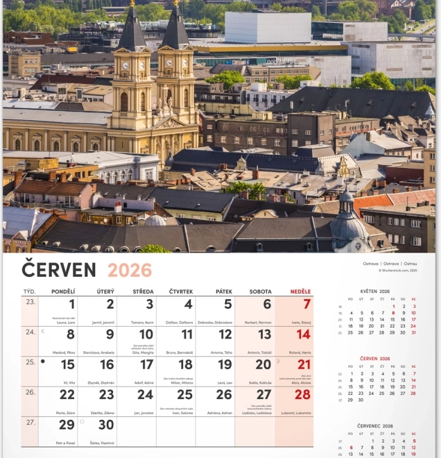 Wandkalender Mein Land 2026