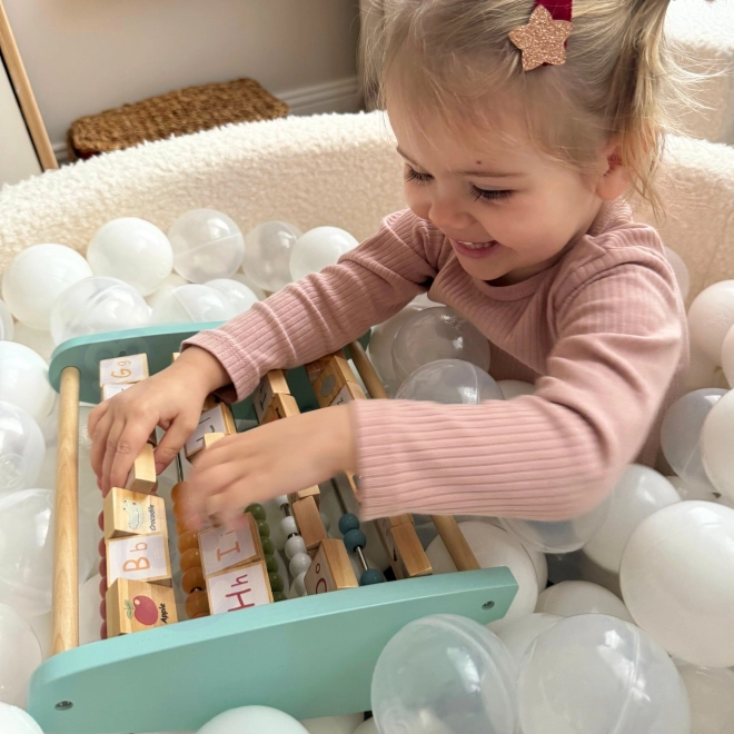 Holzbildungsvermittler und Alphabet Tooky Toy