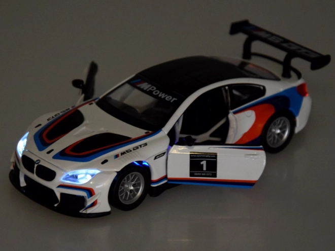 BMW M6 GT3 Modellauto 1:32 mit Licht und Sound