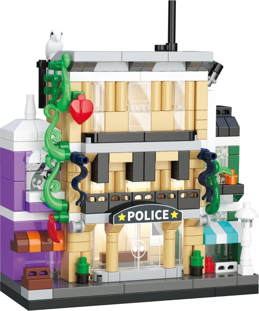 KOCO Polizeistation Baukasten