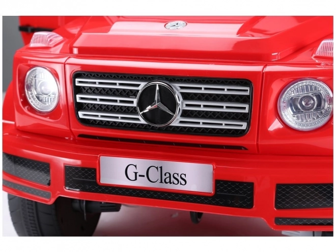 Roter Mercedes G500 Elektroauto für Kinder