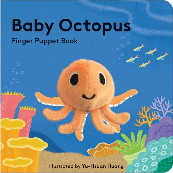 Handpuppen-Buch Junge Oktopus