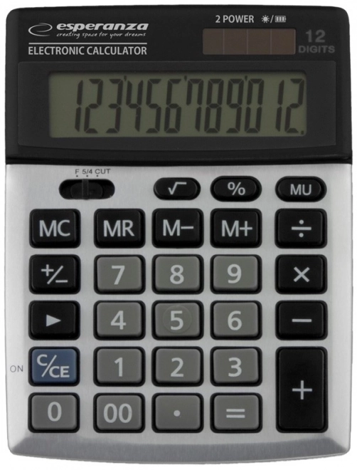 Elektronischer Tischrechner mit großem Display