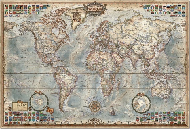 Educa Puzzle Weltkarte 4000 Teile