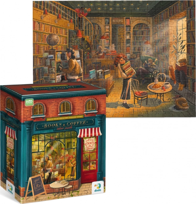 Puzzle Buchladen 300 Teile