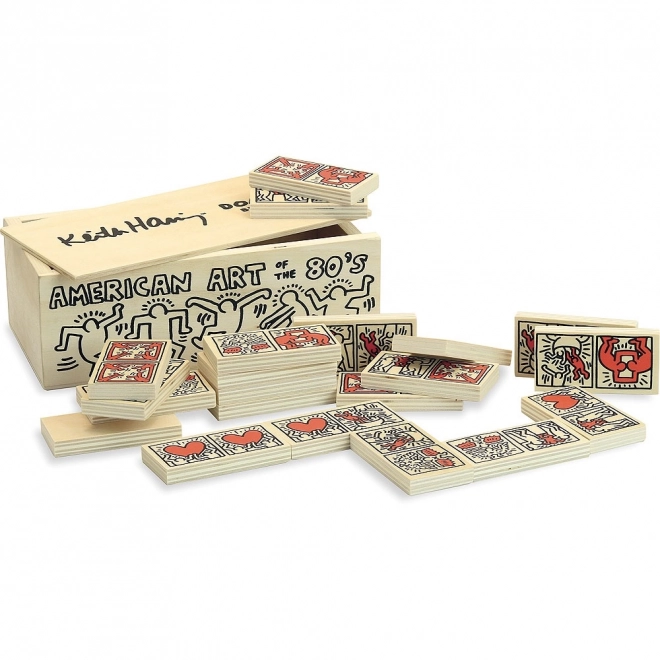 Vilac Domino im Keith Haring Design